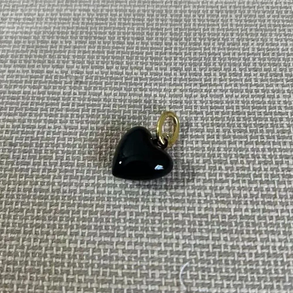 Roxanne Assoulin The Mini Puffy Heart Charms Black_3